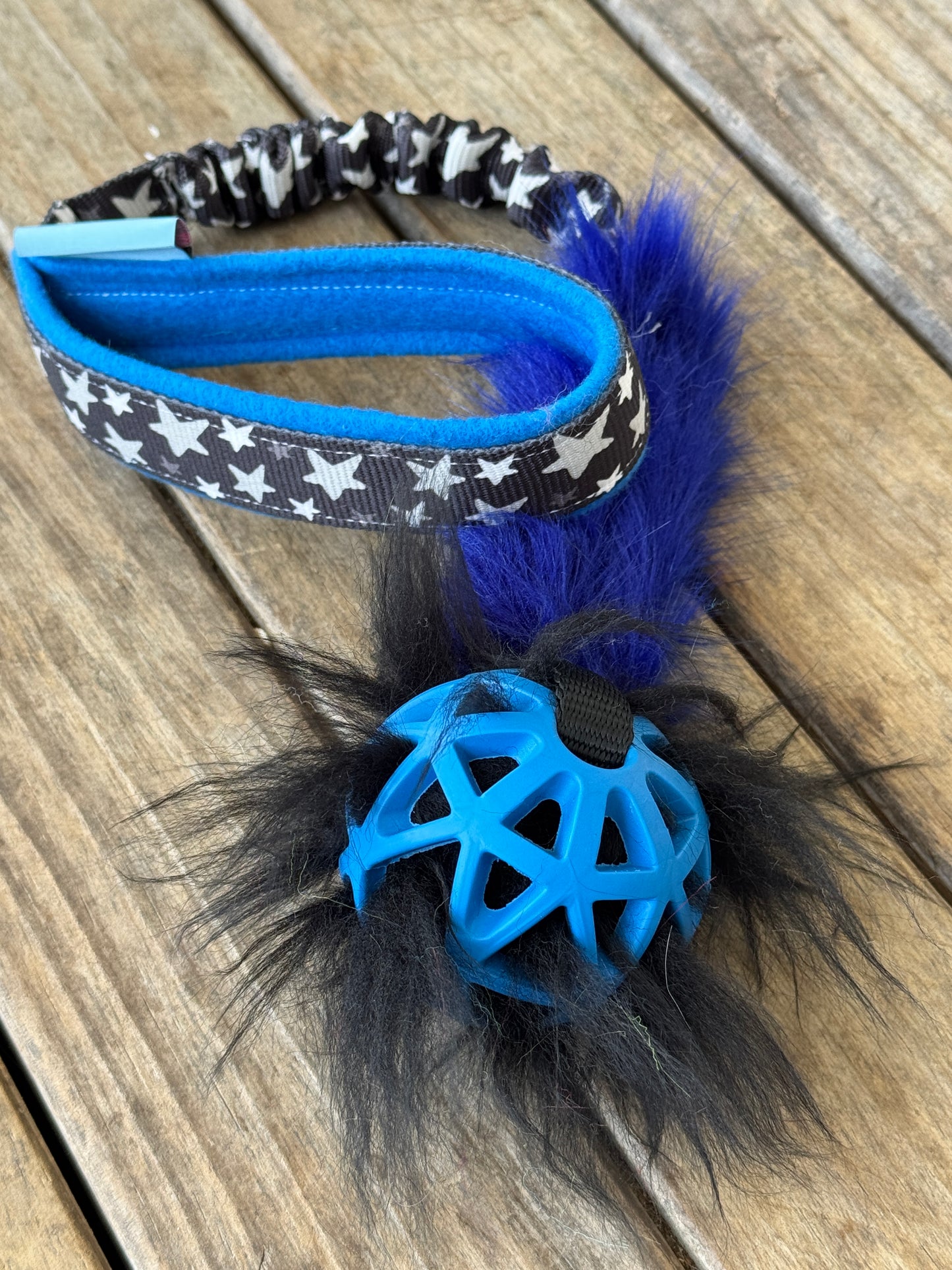 Fluffin-Stein- Sheepy Stuffed Lattice Ball Tugs