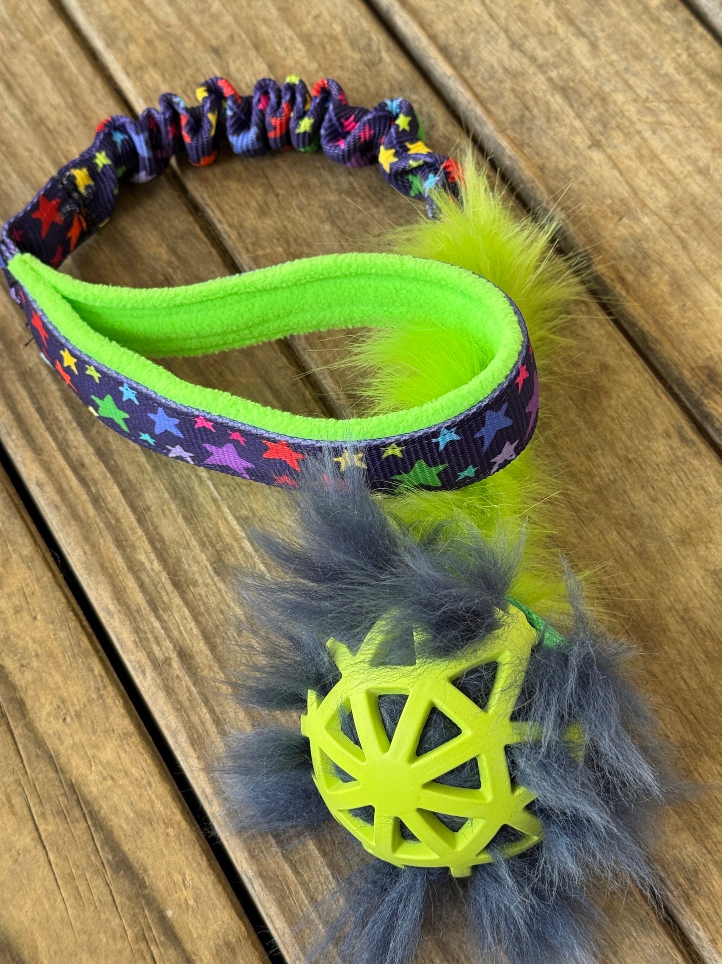 Fluffin-Stein- Sheepy Stuffed Lattice Ball Tugs