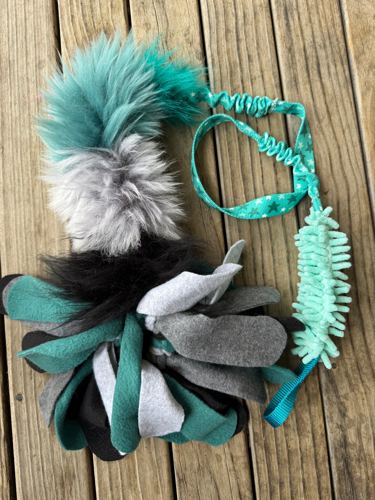 Sheepy and Tassel CHASER Combo - with bungee attachment end