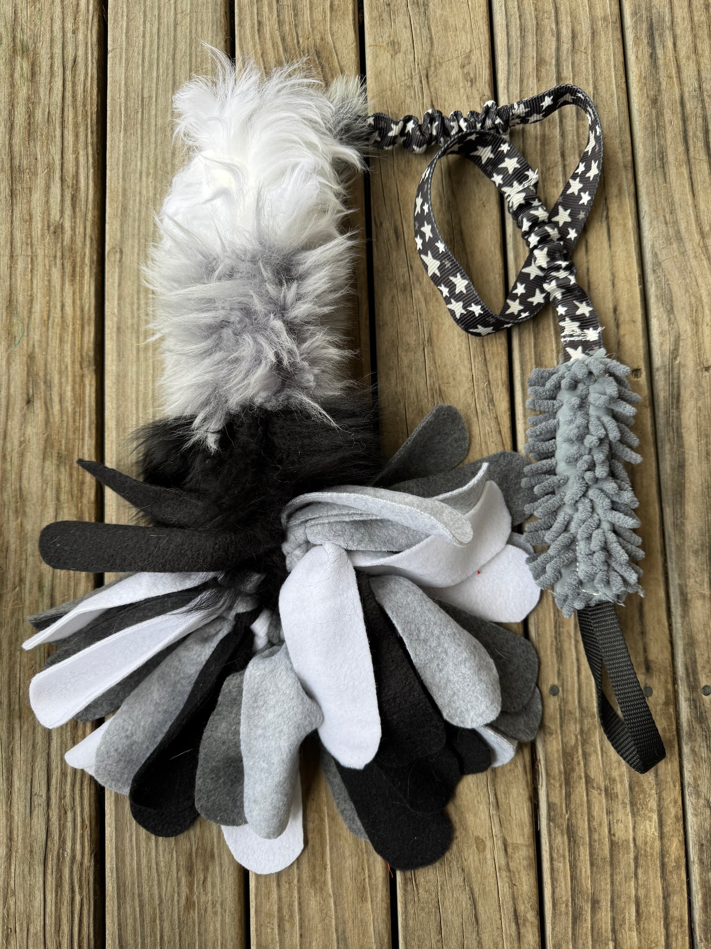 Sheepy and Tassel CHASER Combo - with bungee attachment end