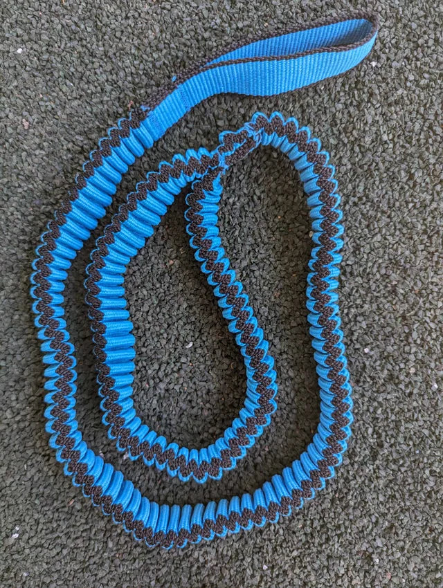 Blue BUNGEE HANDLE (TO BE USED WITH PUPPINGTONS PODS OR TOYS)