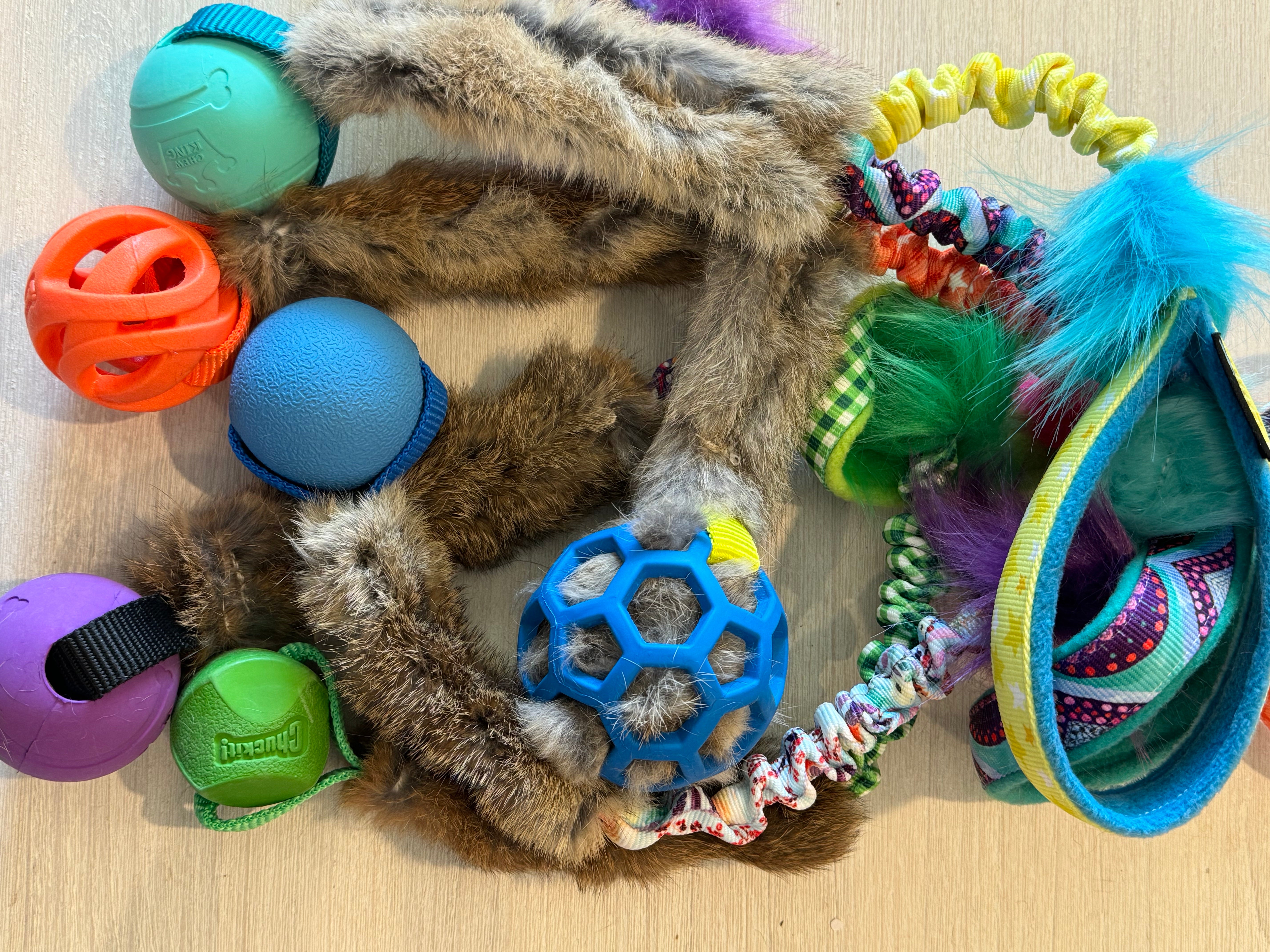 Rabbit Fur Toys – Lead On