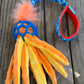 JW Roller Ball Tugs - Octopus Crinkle/Squeak stuffed