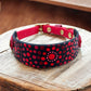 Small Pre-Made Mandala Dot Painted BioThane Collars