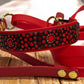 Pre-Made Mandala Pattern Martingale Lead - Hand-Painted BioThane