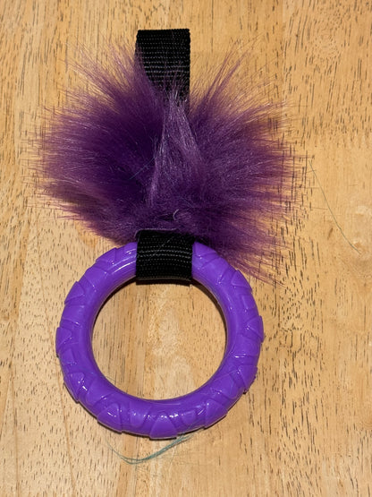Small Puppy Thermoplastic Rubber Ring with webbing loop