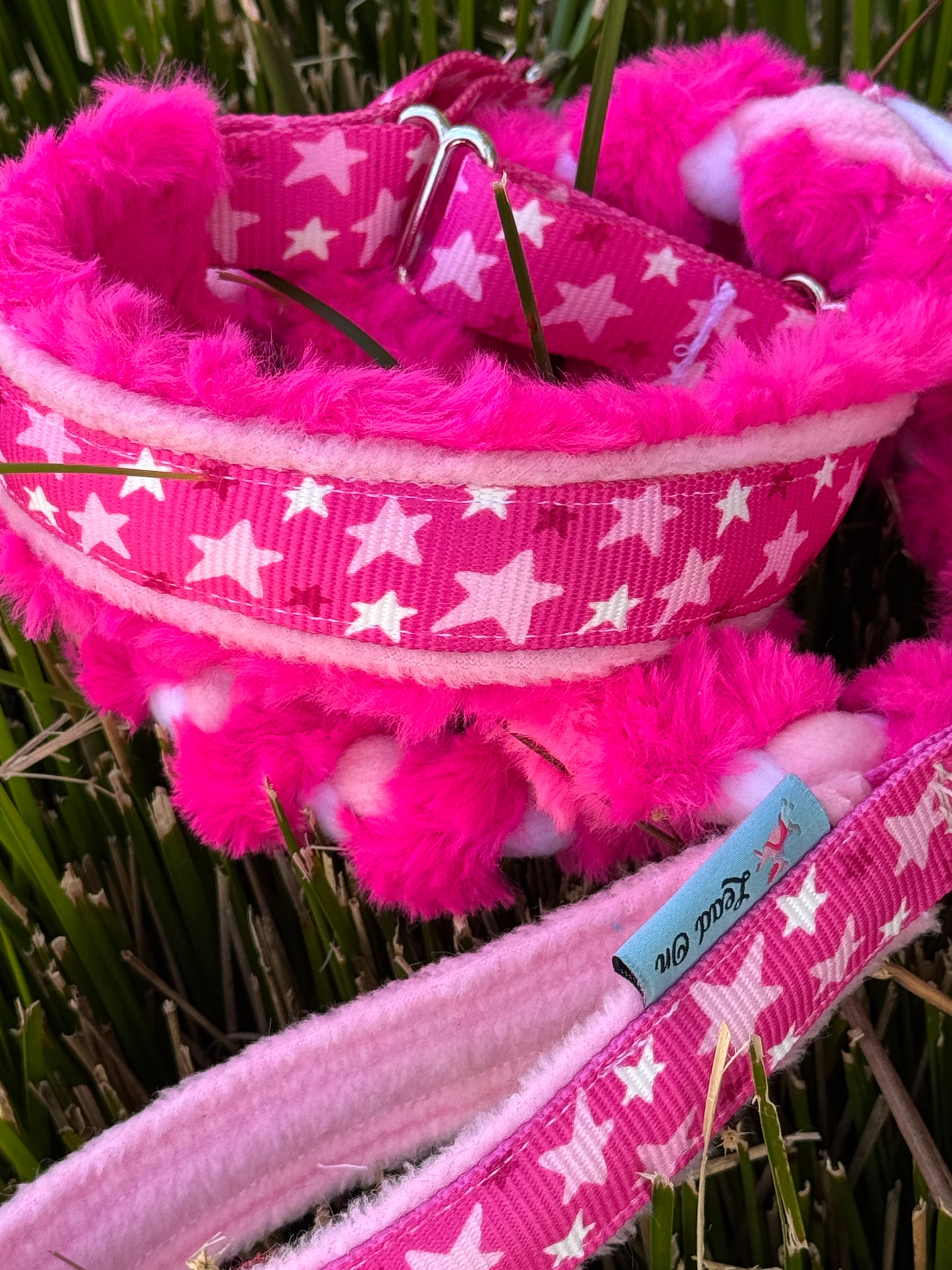 Fluffy Braided Adjustable Limited Slip Lead Sets - Pre-made