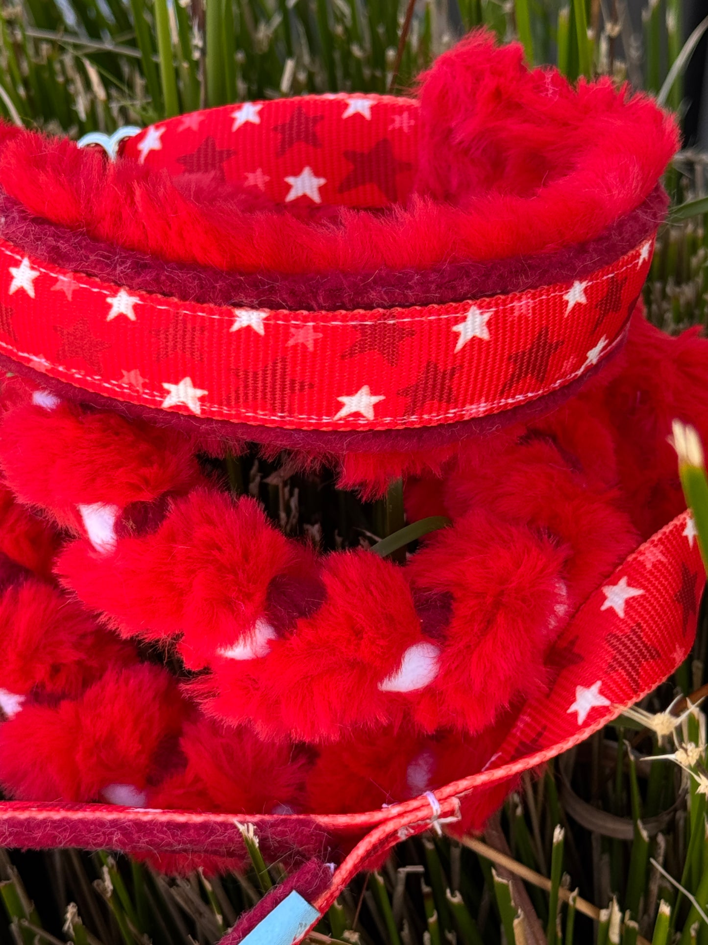 Fluffy Braided Adjustable Limited Slip Lead Sets - Pre-made