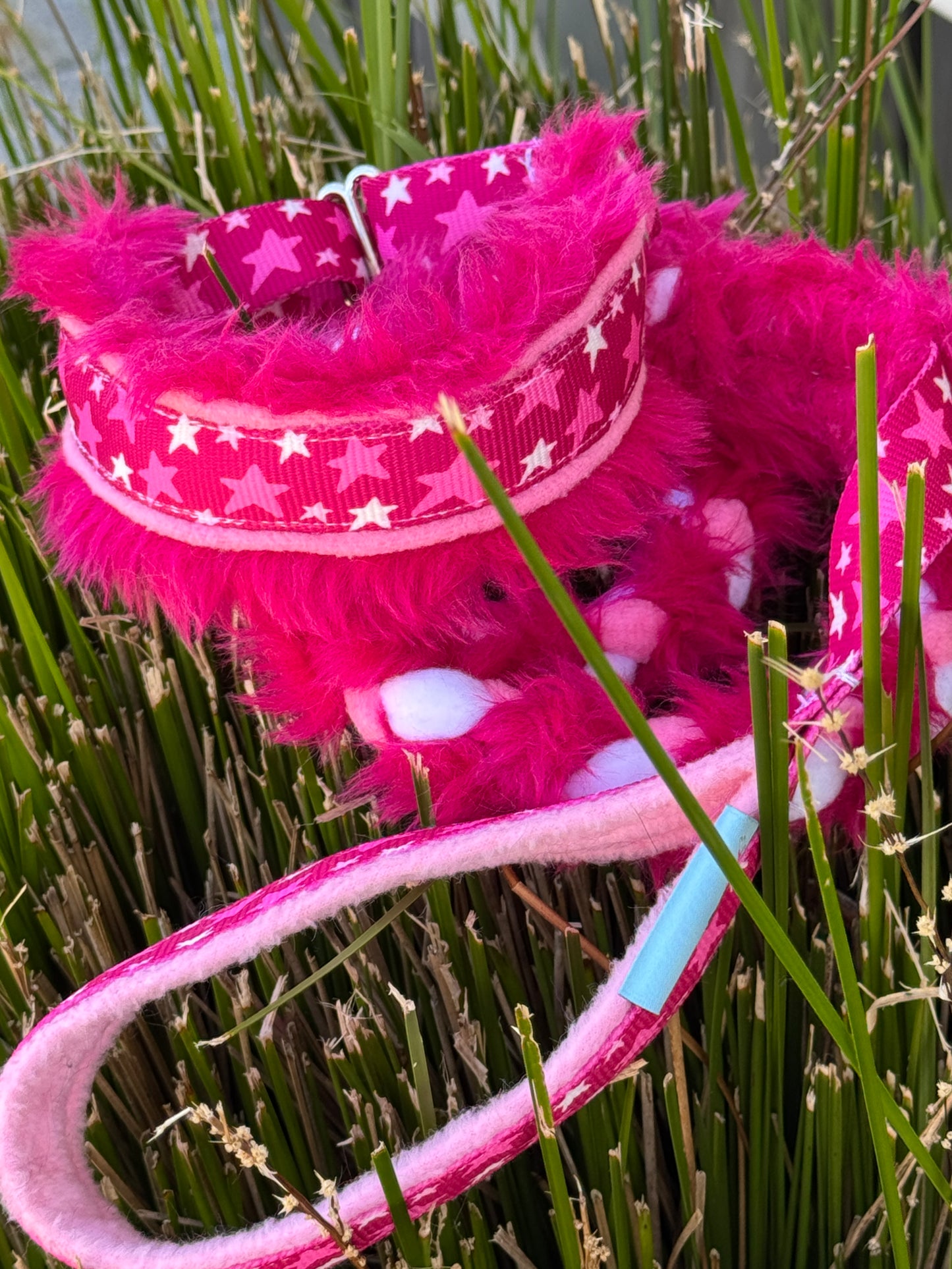 Fluffy Braided Adjustable Limited Slip Lead Sets - Pre-made