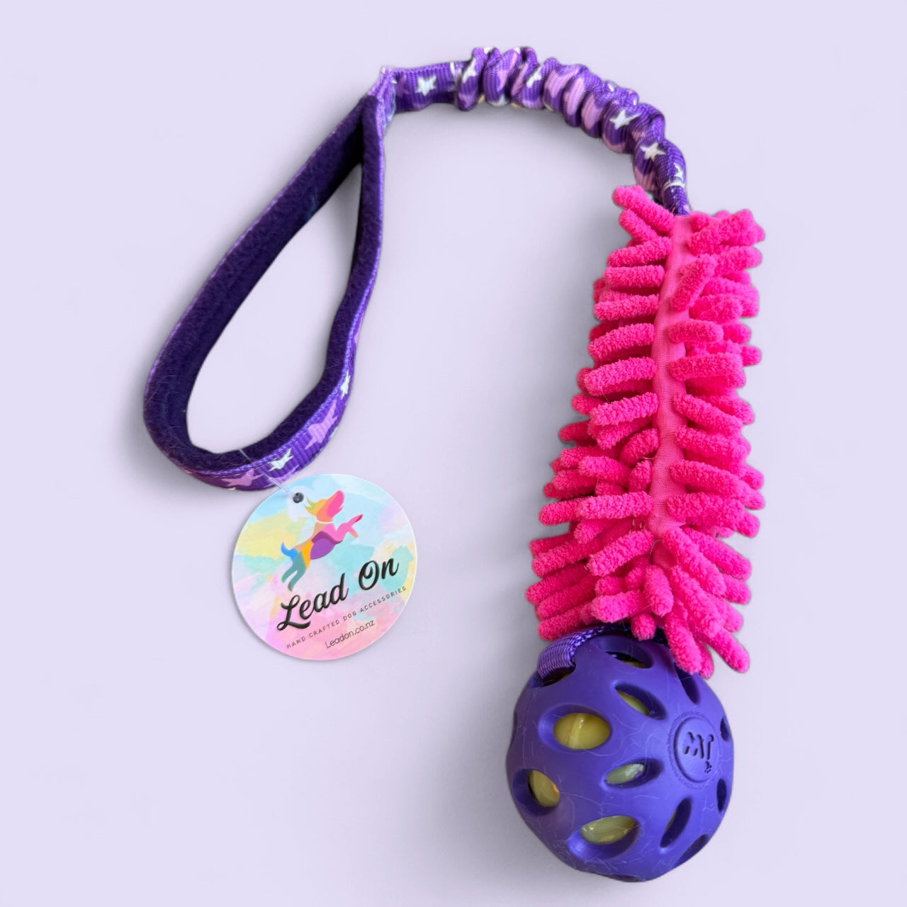 Moppy Handle Bungee Ball Tug