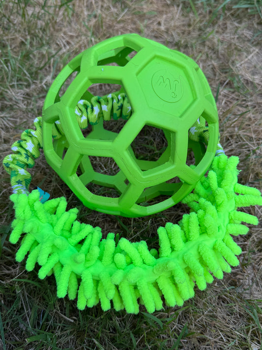 JW Roller Balls with Bungee Ring & Moppy