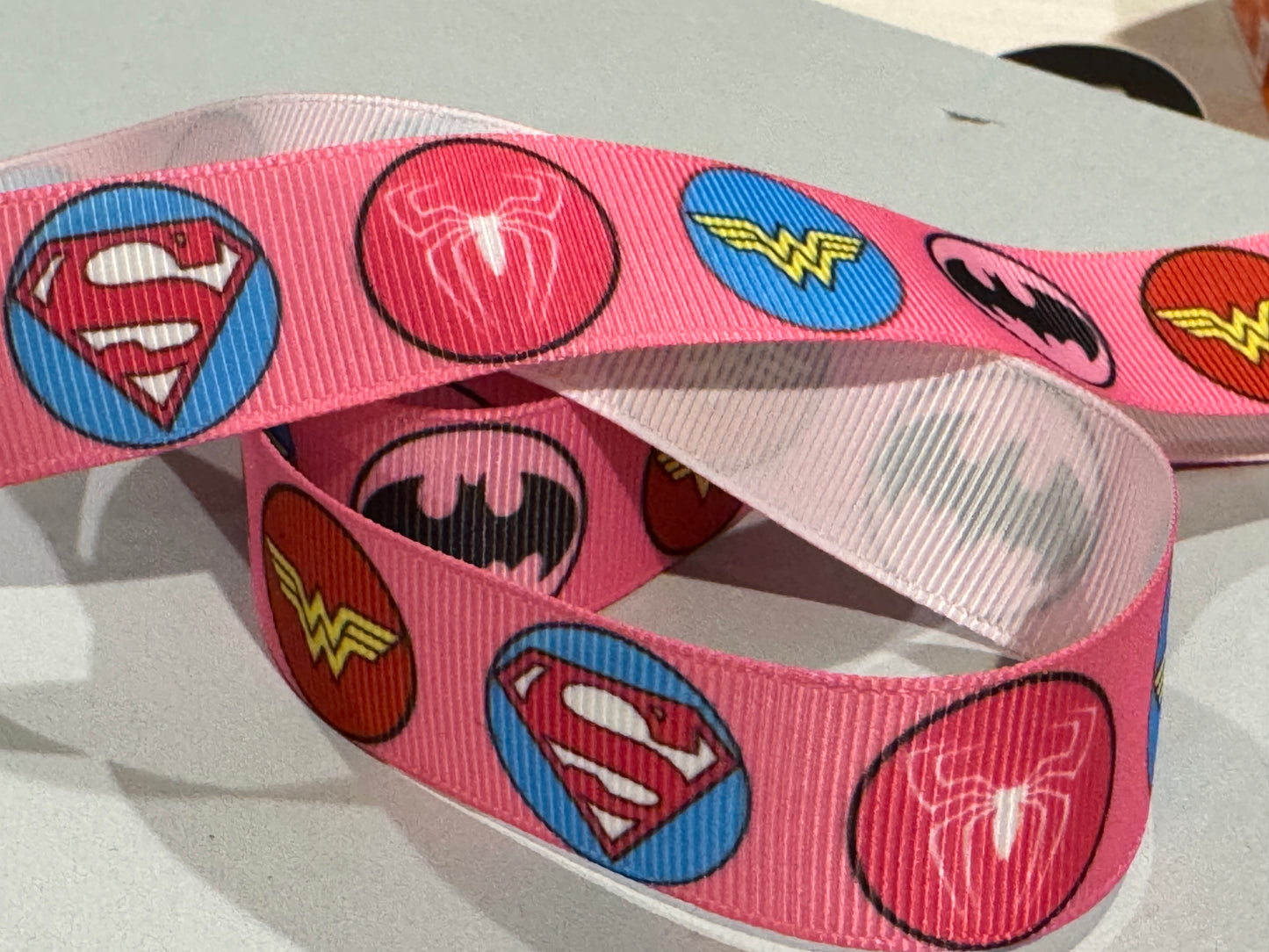 Super Hero Ribbon Options