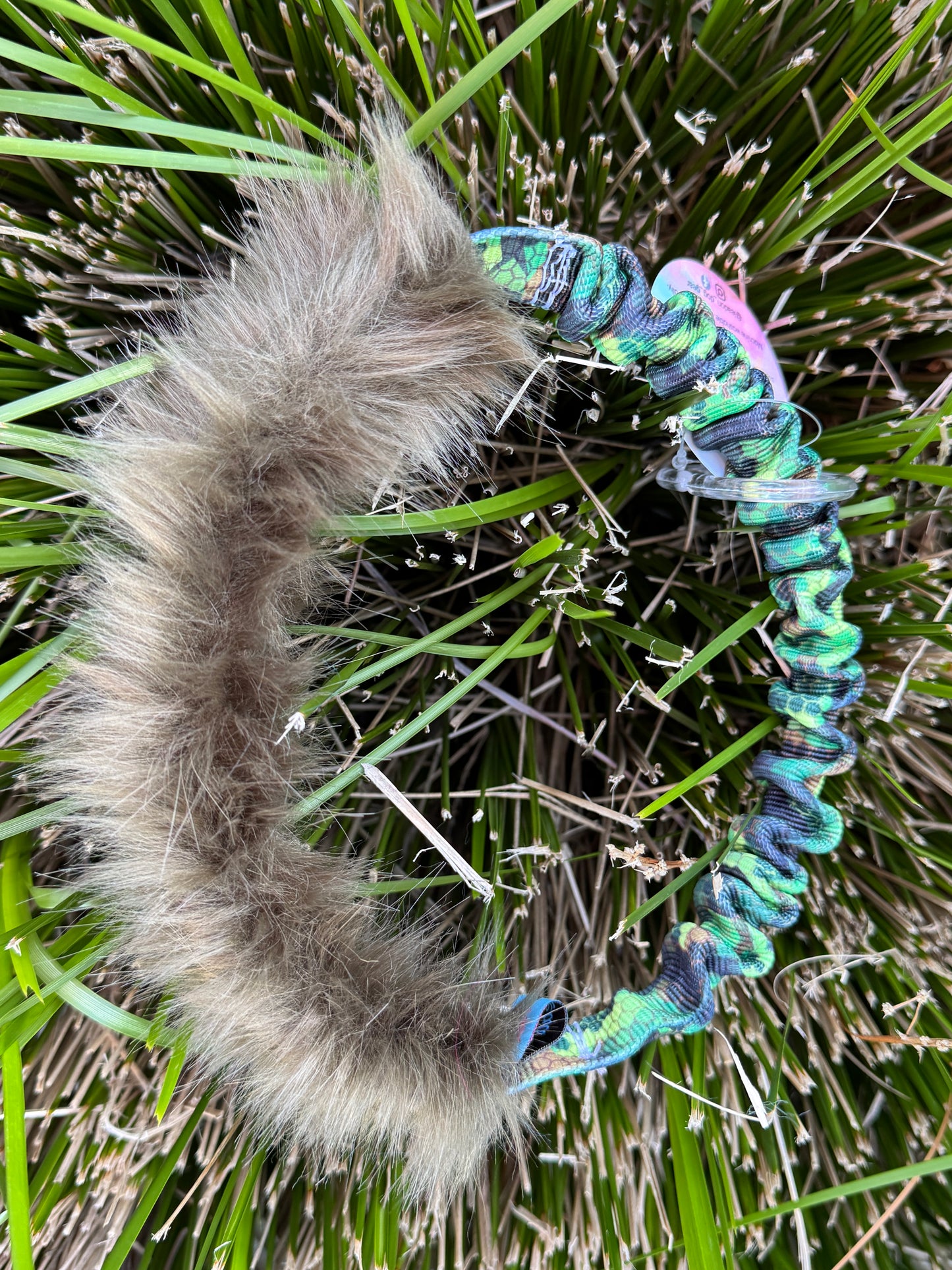 Faux Fur Bungee Ring Tugs