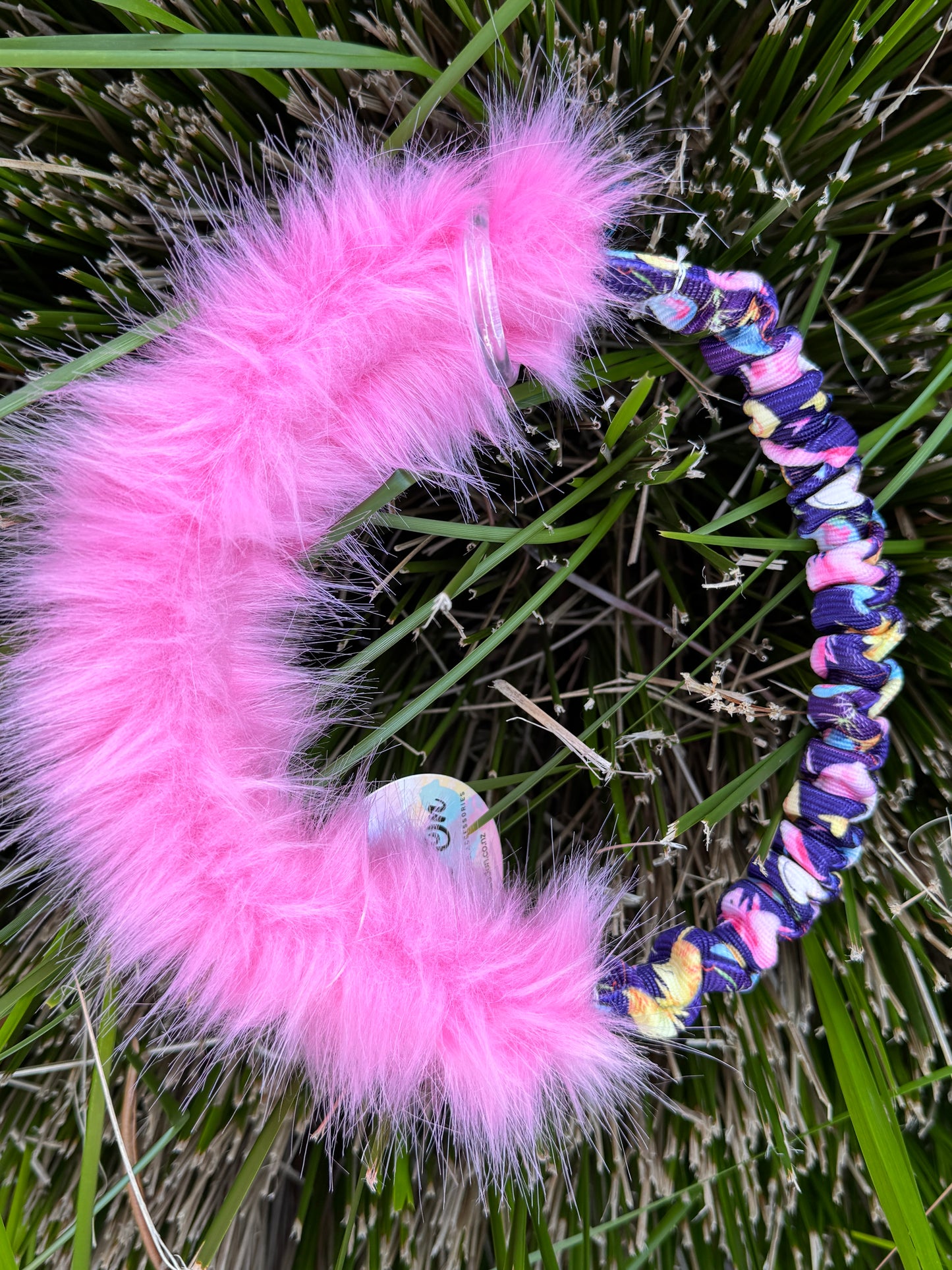 Faux Fur Bungee Ring Tugs