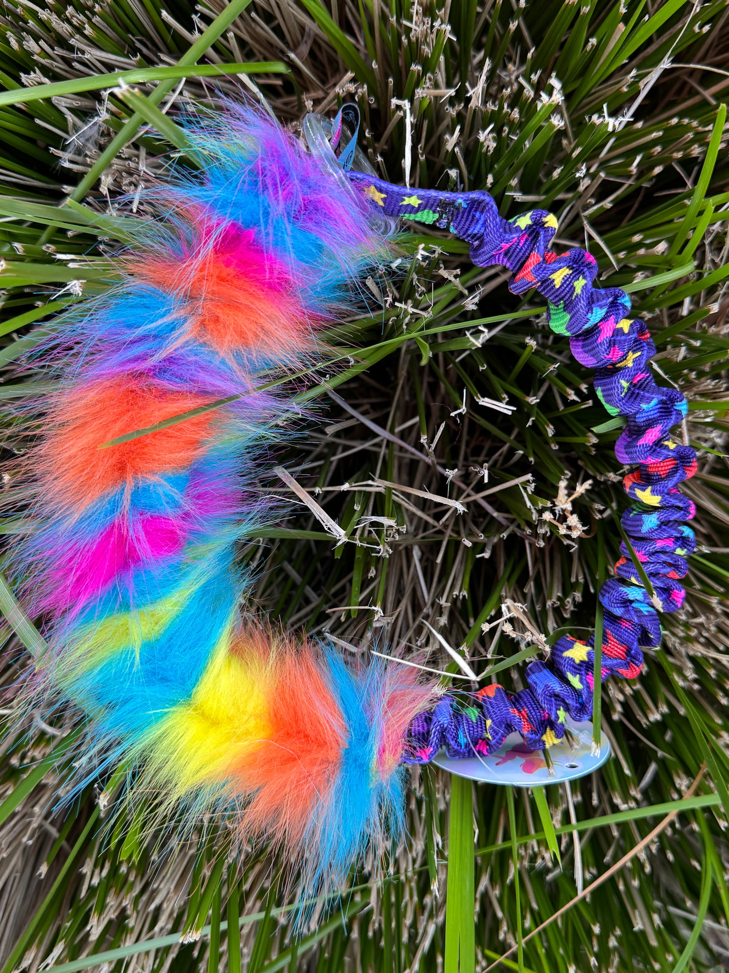 Faux Fur Bungee Ring Tugs