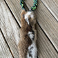 Rabbit Fur Tug- Pocket and Regular Handle