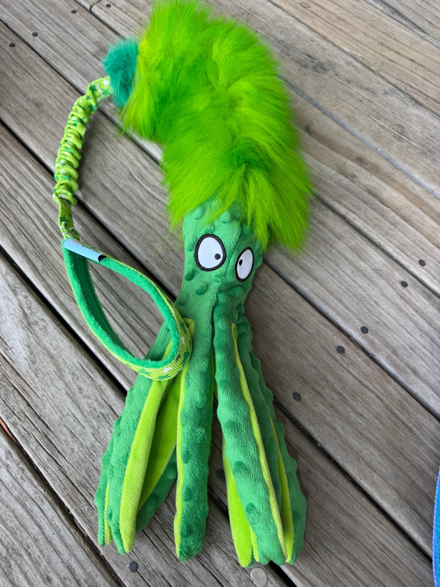 Sheepy or Rabbit Chaser with Octopus Crinkle/Squeak stuffed