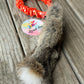 Rabbit Fur Tug- Pocket and Regular Handle