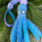 Plush Octopus with Bungee  covered plush handle