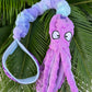 Plush Octopus with Bungee  covered plush handle