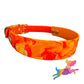 Pre-Made Medium Marbled Painted BioThane Collars