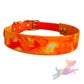 Pre-Made Large Marbled Painted BioThane Collars