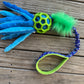 JW Roller Ball Tugs - Octopus Crinkle/Squeak stuffed