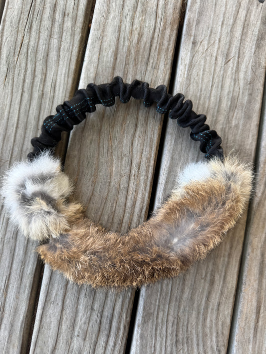 Real Fur Bungee Ring Tugs