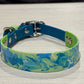 Pre-Made Large Marbled Painted BioThane Collars