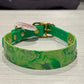 Pre-Made Large Marbled Painted BioThane Collars