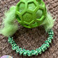 JW Holee Roller Balls with Bungee Ring & Faux Fur