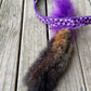 Single Possum Tail - Bungee Handle Tug