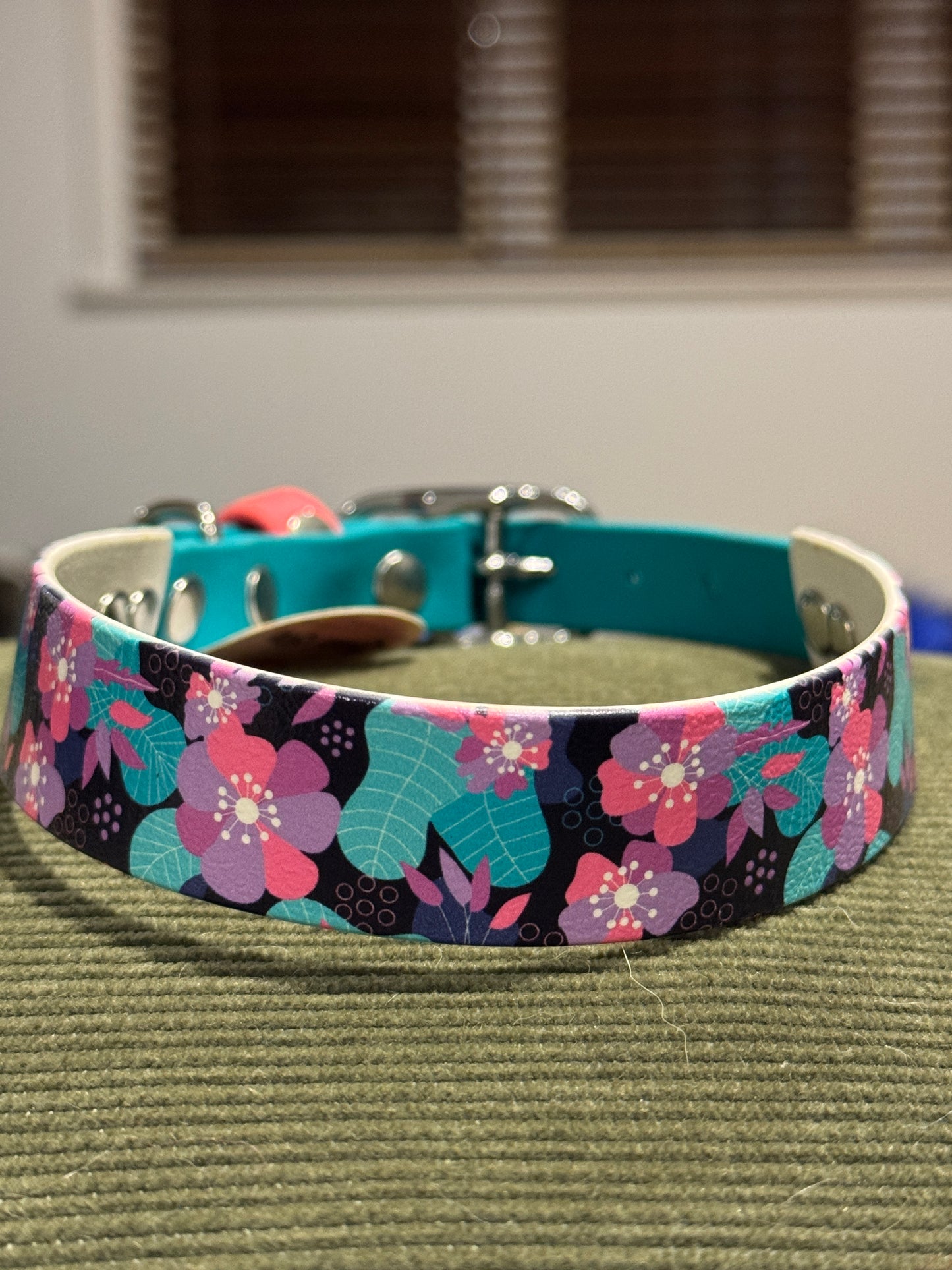 SALE Pre-Made  UV Printed BioThane Collars