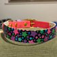 SALE Pre-Made  UV Printed BioThane Collars