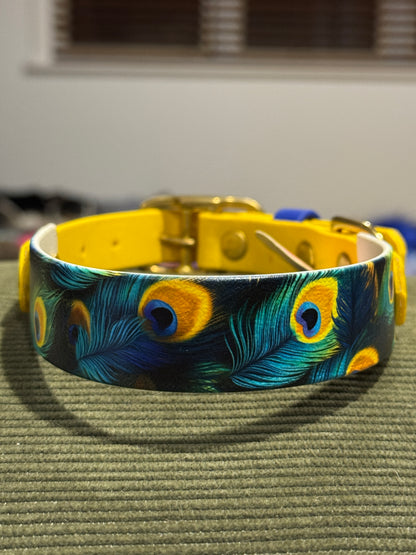 SALE Pre-Made  UV Printed BioThane Collars