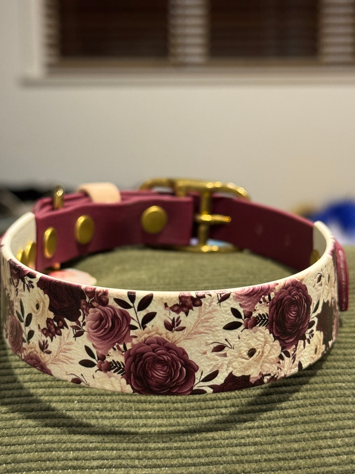 SALE Pre-Made  UV Printed BioThane Collars