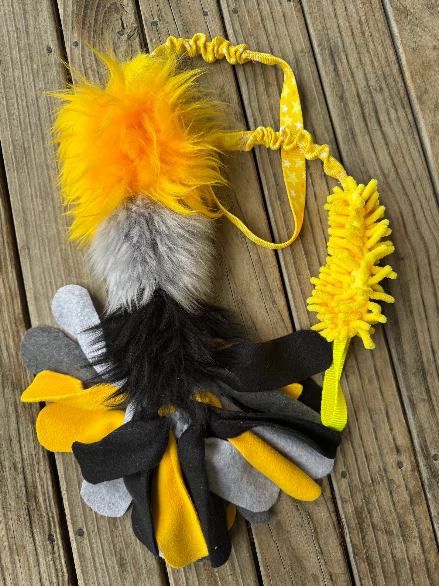 Sheepy and Tassel CHASER Combo - with bungee attachment end