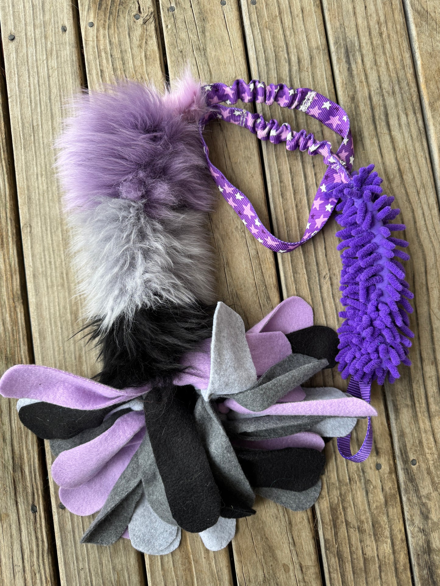 Sheepy and Tassel CHASER Combo - with bungee attachment end