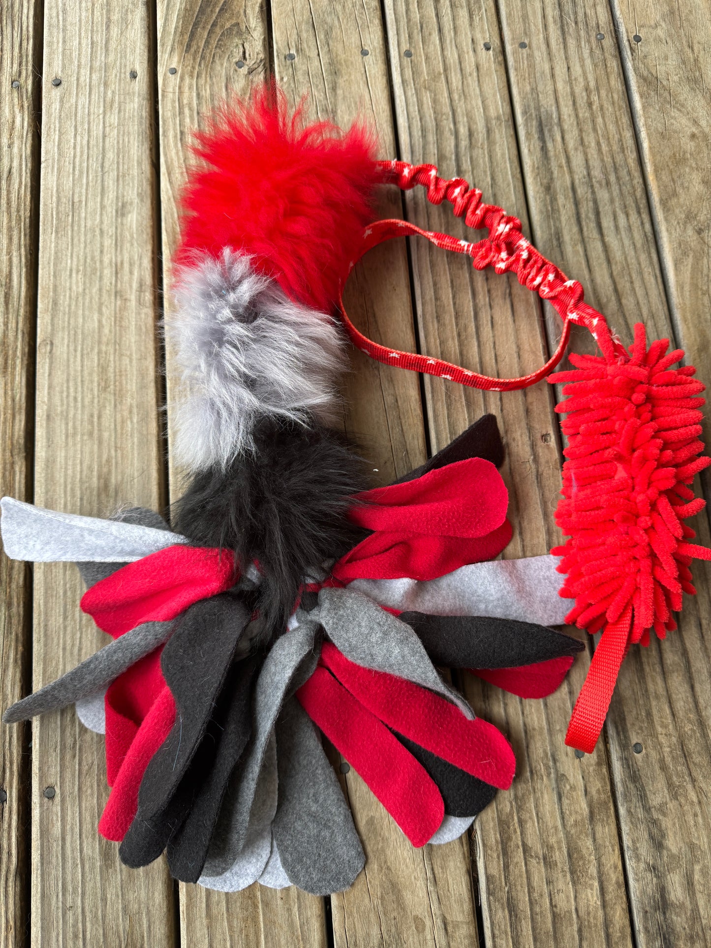 Sheepy and Tassel CHASER Combo - with bungee attachment end