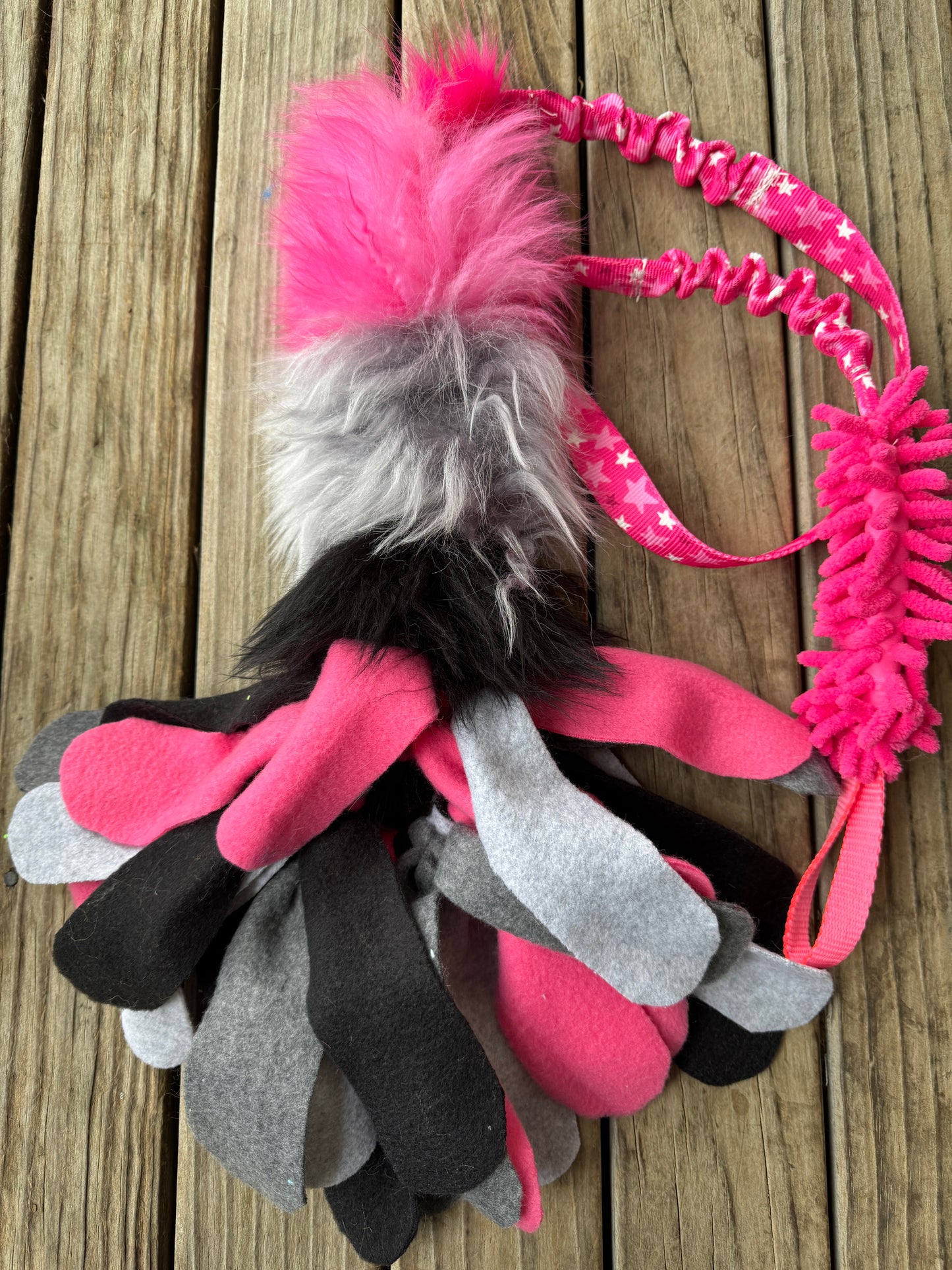 Sheepy and Tassel CHASER Combo - with bungee attachment end