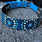 Large Pre-Made Mandala Dot Painted BioThane Collars