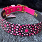 Large Pre-Made Mandala Dot Painted BioThane Collars
