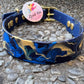 Pre-Made Large Marbled Painted BioThane Collars