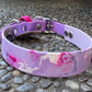 Pre-Made Large Marbled Painted BioThane Collars