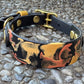 Pre-Made Small Marbled Painted BioThane Collar