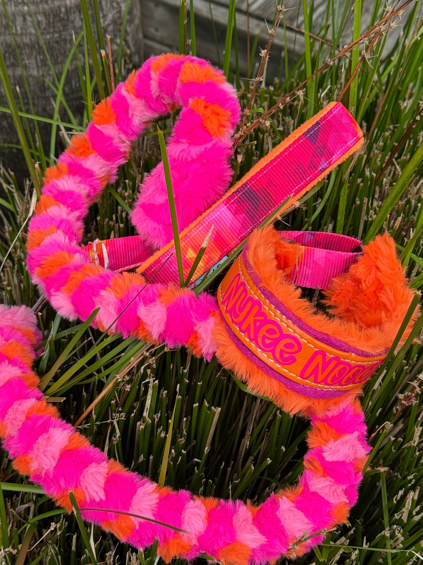 Custom Orders - Fluffy Braided Adjustable Limited Slip Lead Sets -