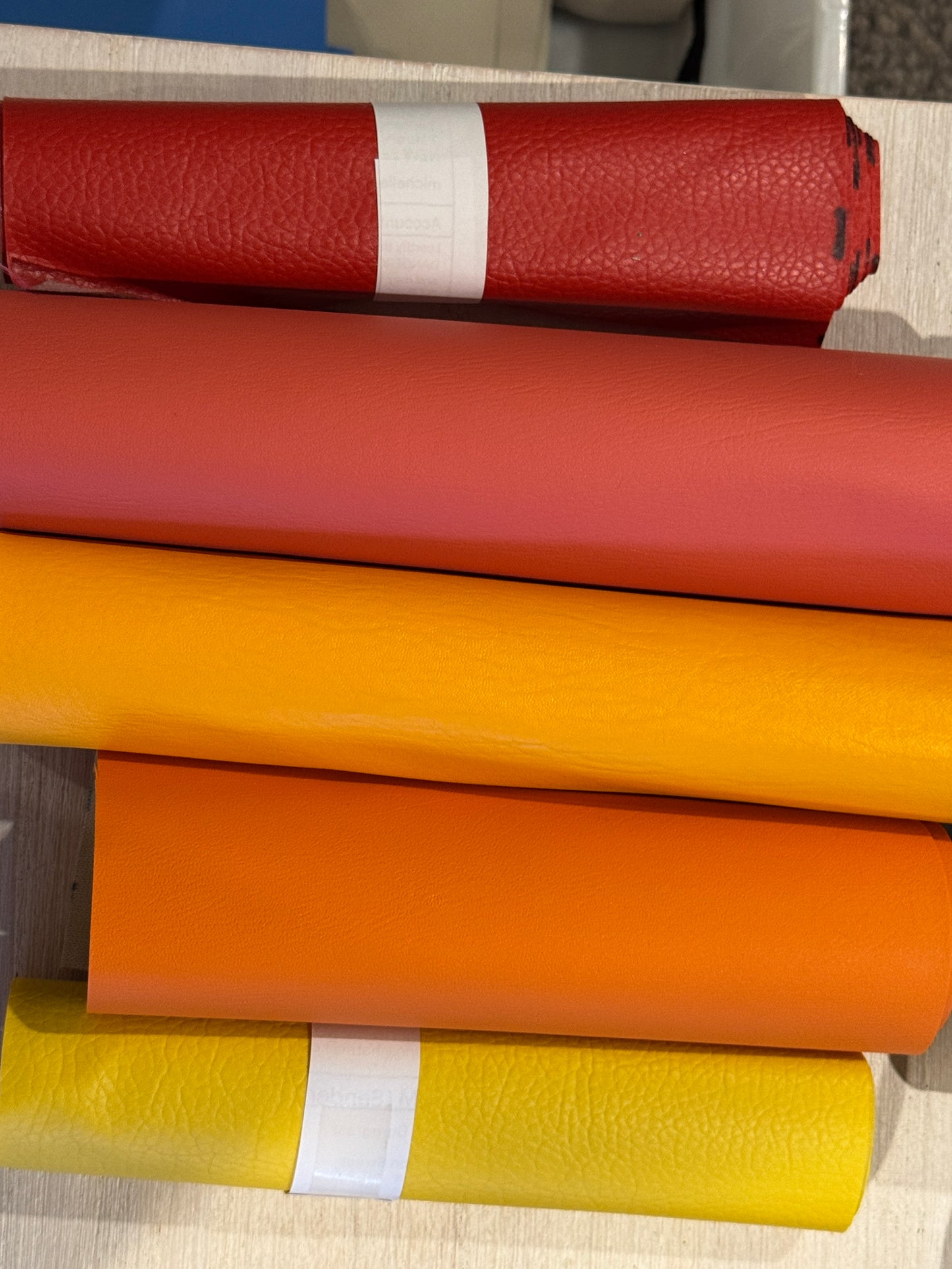 Faux Leather Options for Braided Lead Sets