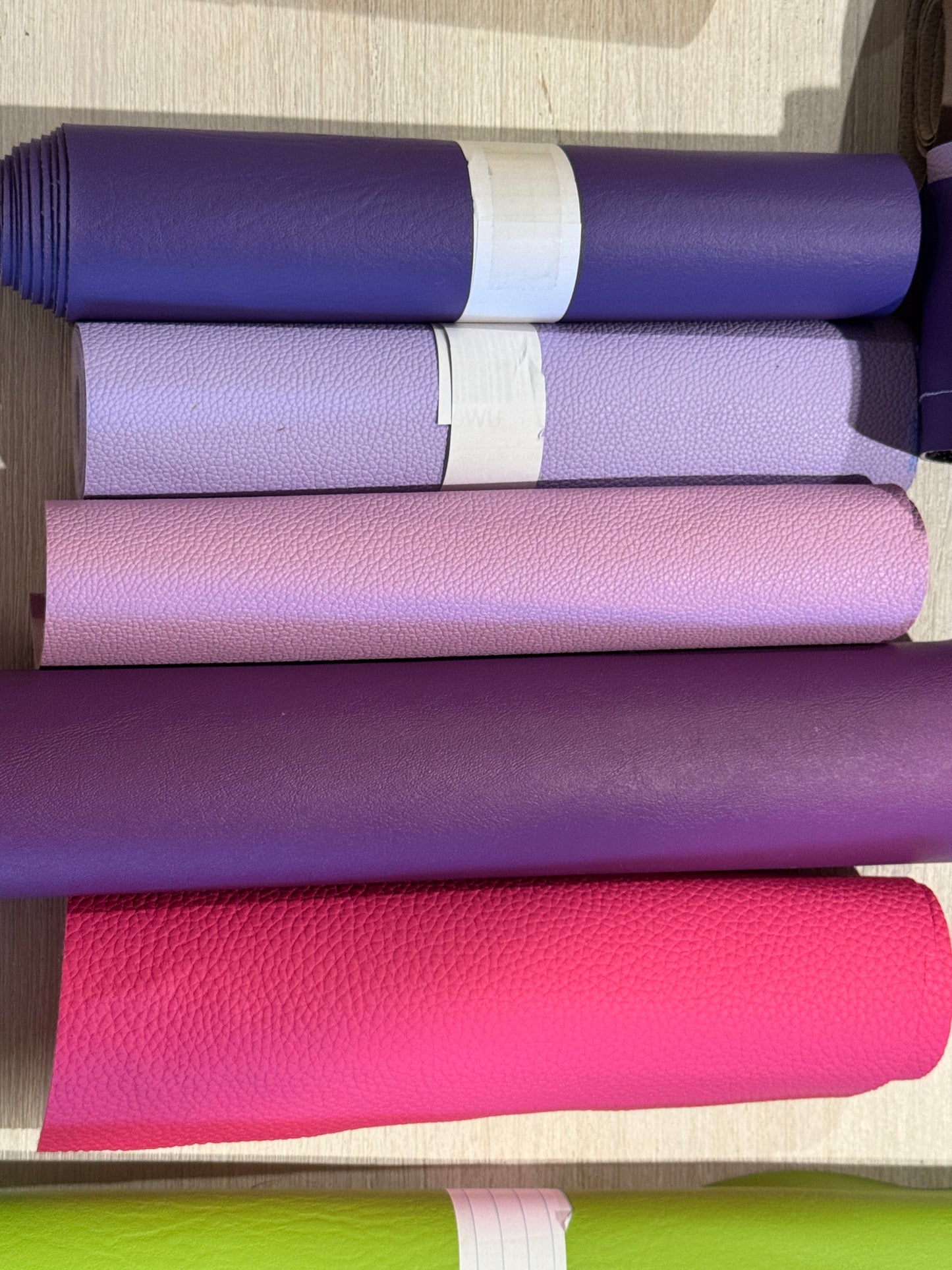 Faux Leather Options for Braided Lead Sets