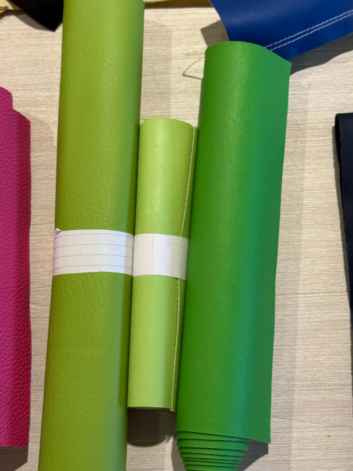 Faux Leather Options for Braided Lead Sets