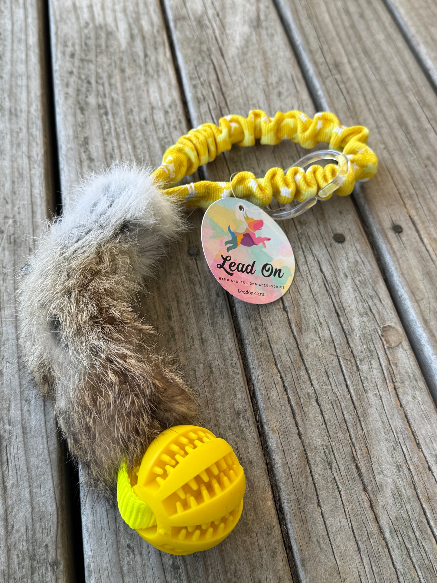 Rabbit Fur & Ball Tugs